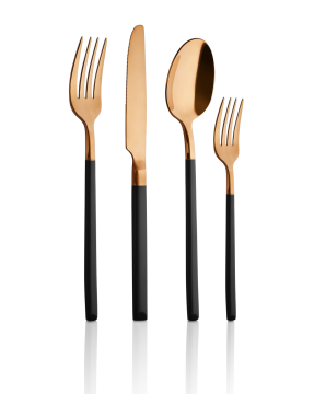 Aryıldız Soho Prestige Bronz 24 Parça Çatal Kaşık Bıçak Takımı