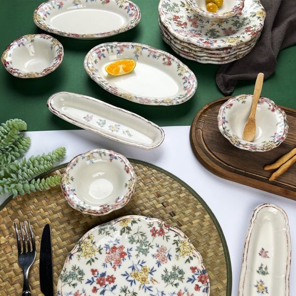 Porser Mira 14 Parça Kahvaltı Takımı