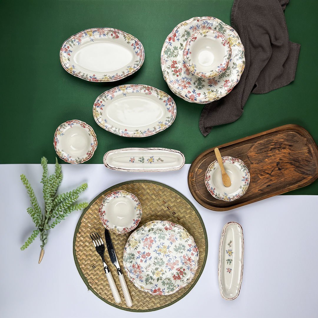 Porser Mira 14 Parça Kahvaltı Takımı