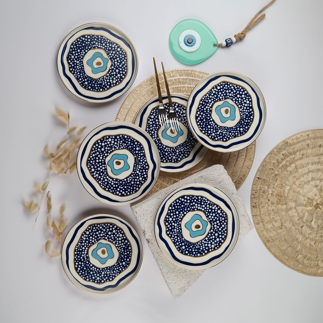 Porser Pavo 6 Parça  Pasta Takımı