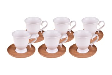 Bambum Delar 6 Kişilik Kahve Fincan Takımı