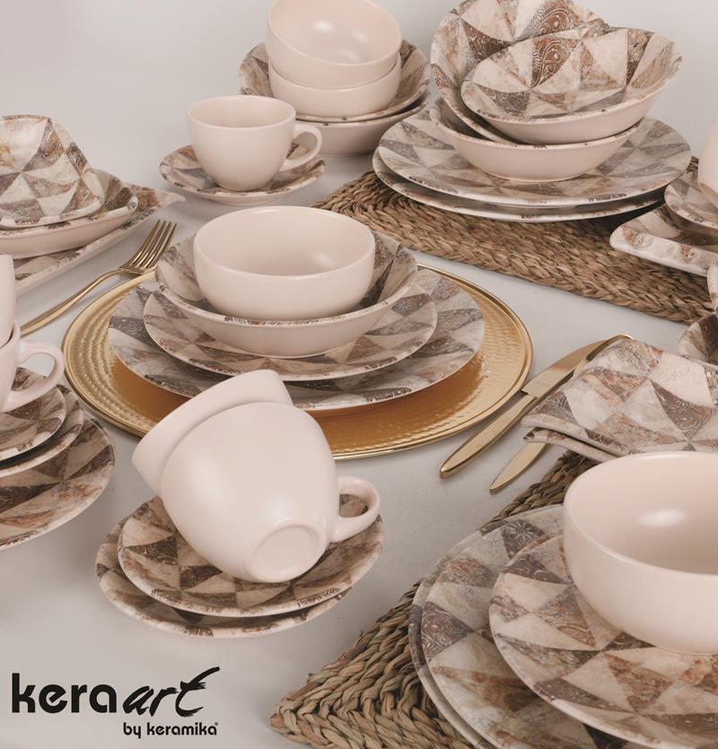 Keramika 44 Parça  Yemek Takımı