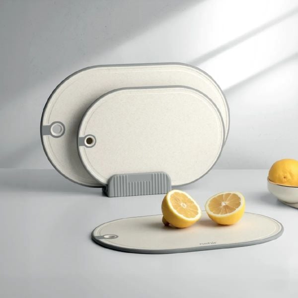 Nehir Linda Silikon 3 Parça Kesme Tahtası