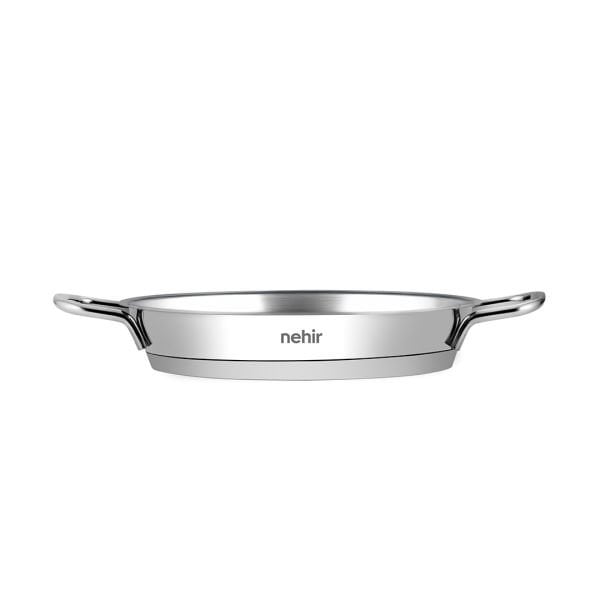 Nehir Silver Çelik 18 Cm Omlet Sahan - Kapaksız