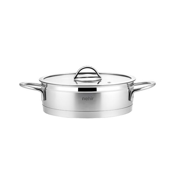 Nehir Silver Trend 26 Cm Tencere