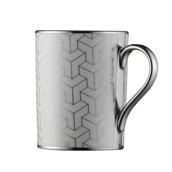 Kütahya Porselen 2 'li Mug Platin 10951