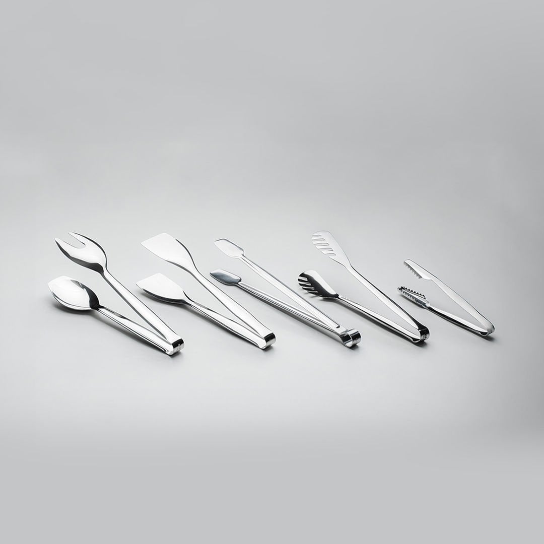 Nehir 5 Parça Paslanmaz Çelik Maşa Takımı