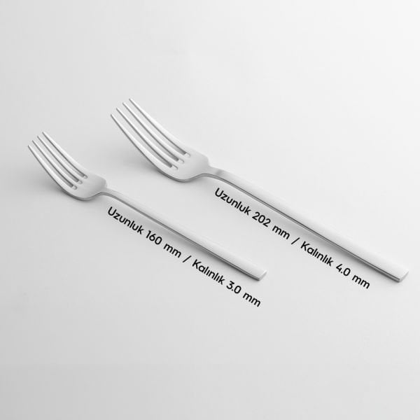 Nehir Dalyan Sade 36 Parça Çatal Kaşık Bıçak Takımı