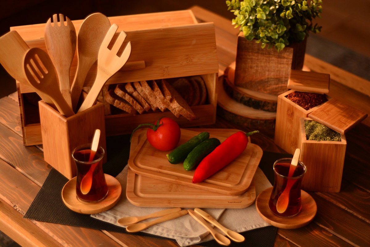 Bambum Kitchenhed -  19 Parça Mutfak Seti