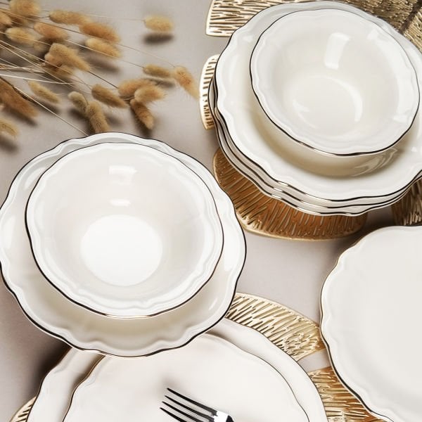 Porser Fulya 24 Parça Yemek Takımı 1092