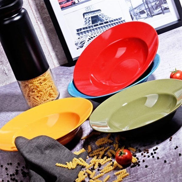 Delta Makarna Tabağı 4'lü Set