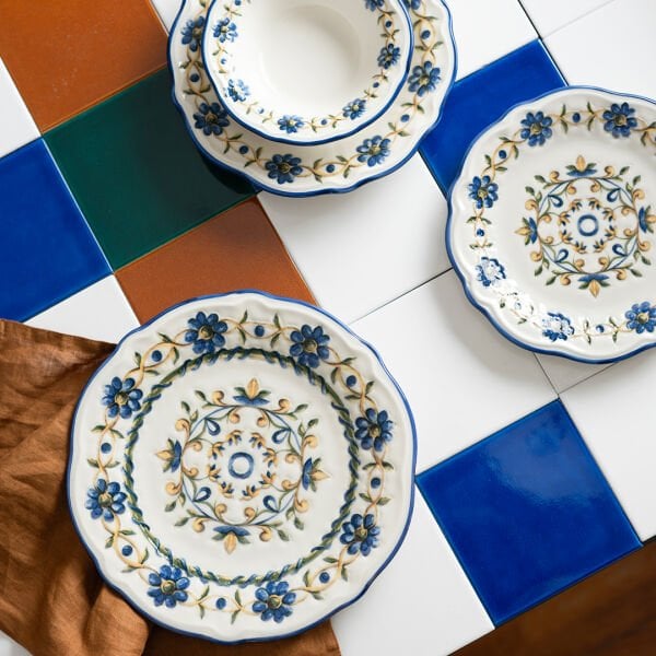 Porser Tuscan Bloom Fulya 24 Parça Yemek Takımı