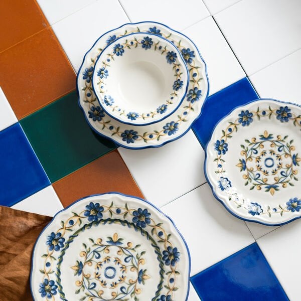 Porser Tuscan Bloom Fulya 24 Parça Yemek Takımı