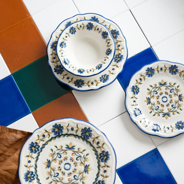 Porser Tuscan Bloom Fulya 24 Parça Yemek Takımı