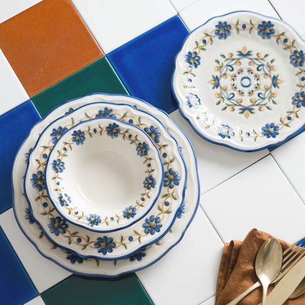 Porser Tuscan Bloom Fulya 24 Parça Yemek Takımı