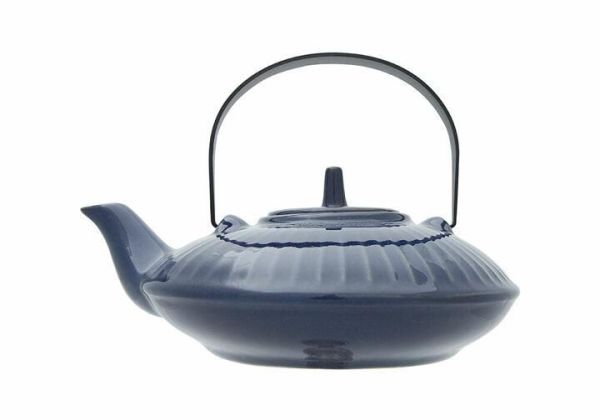 Porland Chai Lacivert Kapaklı Demlik 700cc