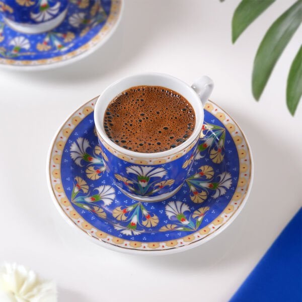 Güral Porselen Sedef 12 Parça Kahve Fincan Takımı 4557