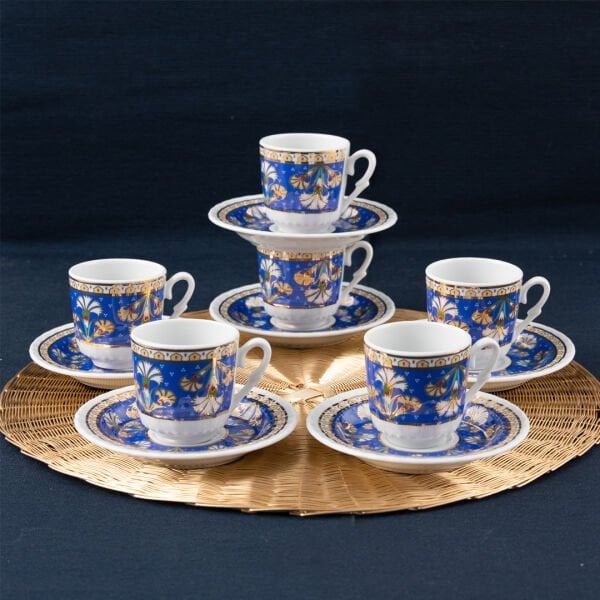 Güral Porselen Sedef 12 Parça Kahve Fincan Takımı 4557