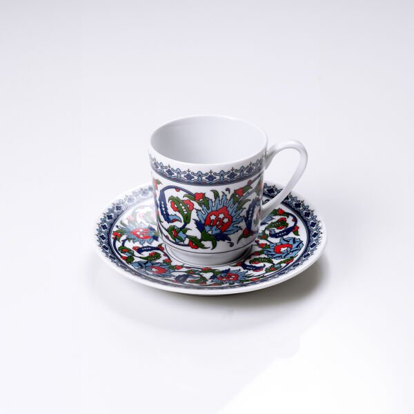 Güral Porselen Gözde Topkapı 12 Parça Kahve Fincan Takımı