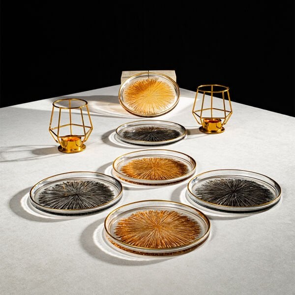 Fecra Mystic 6'lı Pasta Tabağı Seti 16 cm