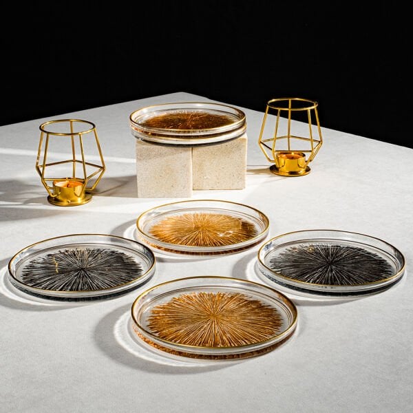 Fecra Mystic 6'lı Pasta Tabağı Seti 16 cm