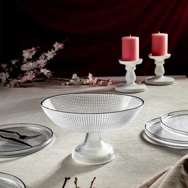 Fecra Loren  Ayaklı Gondol Siyah Fileli