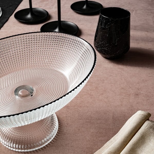 Fecra Loren  Ayaklı Gondol Siyah Fileli