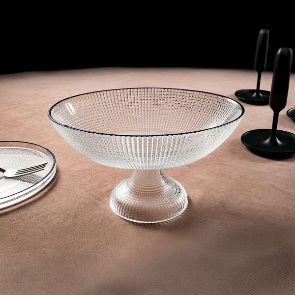 Fecra Loren  Ayaklı Gondol Siyah Fileli