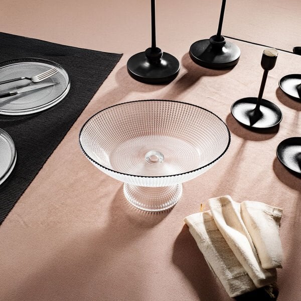 Fecra Loren  Ayaklı Gondol Siyah Fileli