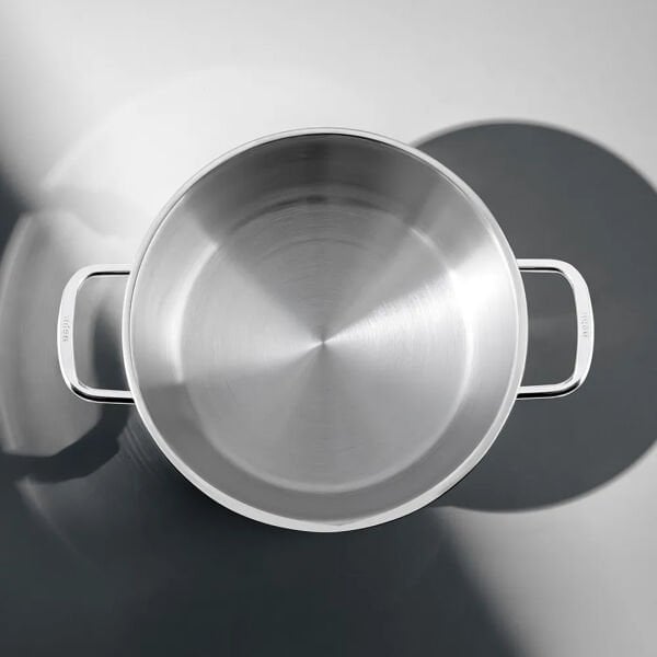 Nehir Silver Klasik 8 Parça Çelik Tencere Seti