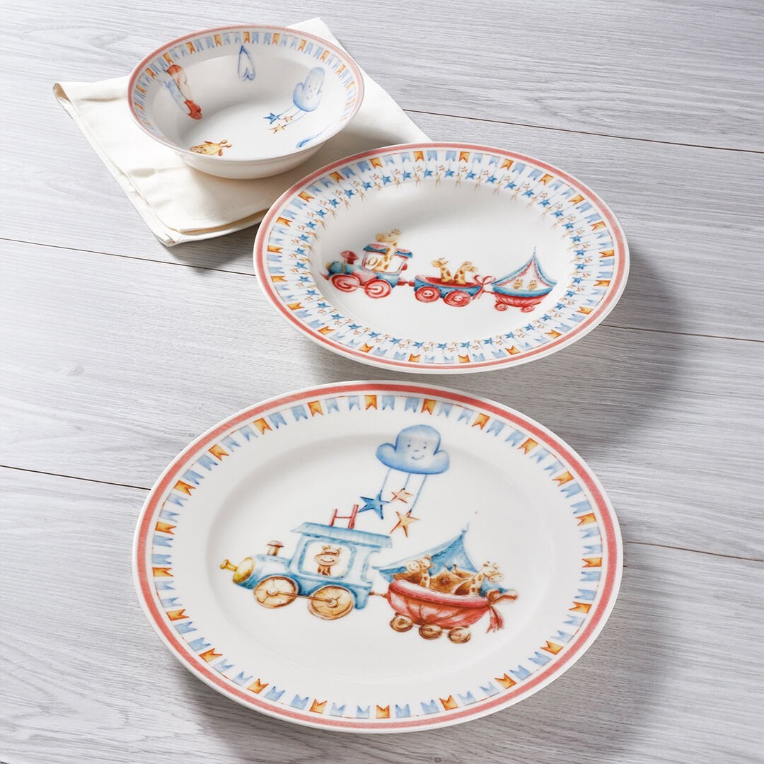 Güral Porselen Eda 3 Parça Bone Mama Takımı-2946