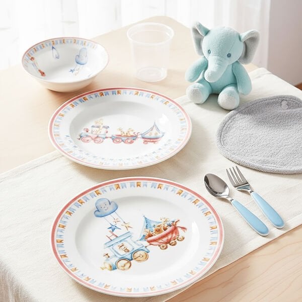 Güral Porselen Eda 3 Parça Bone Mama Takımı-2946