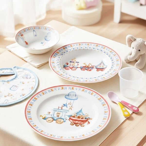 Güral Porselen Eda 3 Parça Bone Mama Takımı-2946