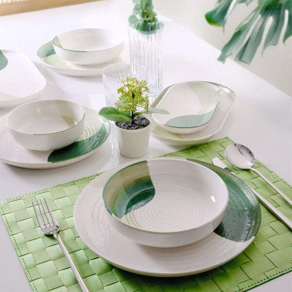 Güral Porselen Bilbao 30 Parça Yemek Takımı