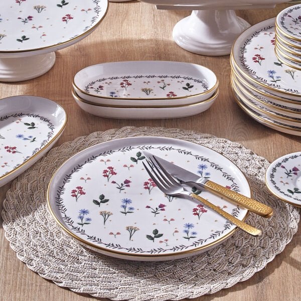 Fecra Mistral 18 Parça Servis ve Sunum Seti