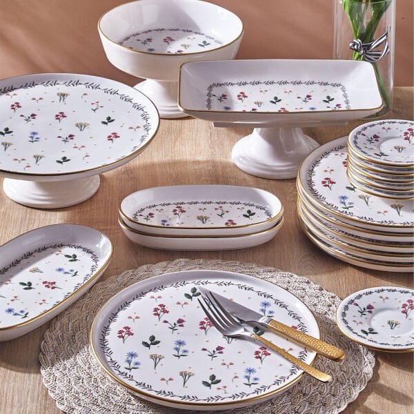 Fecra Mistral 18 Parça Servis ve Sunum Seti