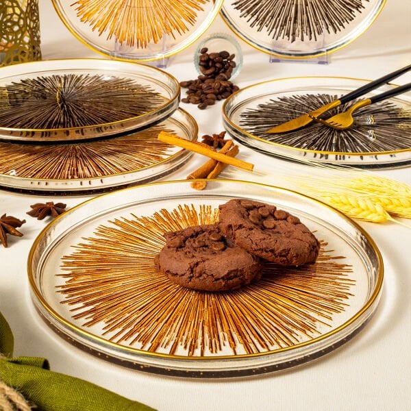 Fecra Mystic 6'lı Servis Tabağı Seti 21 cm