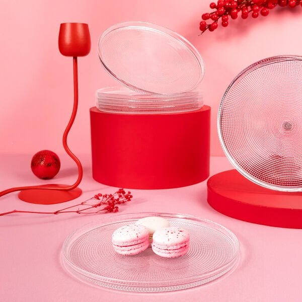 Fecra Loren 6 Parça Servis Seti 21 cm Natürel