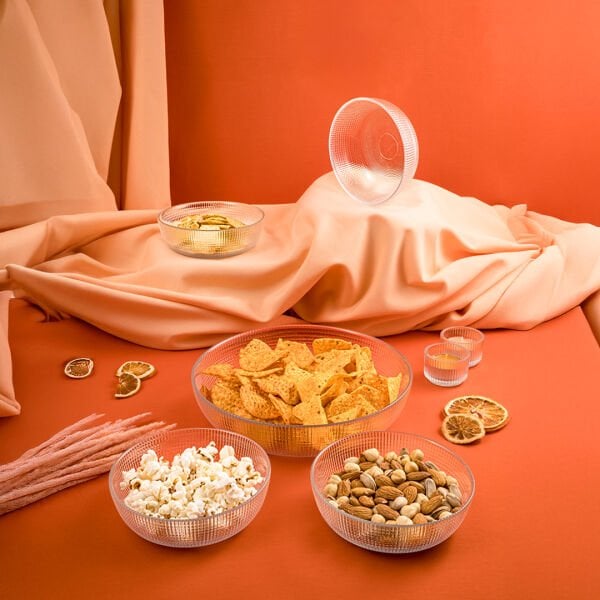 Fecra Loren 5'li Çerez Sunum Seti Natürel