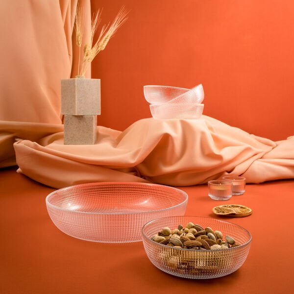 Fecra Loren 5'li Çerez Sunum Seti Natürel