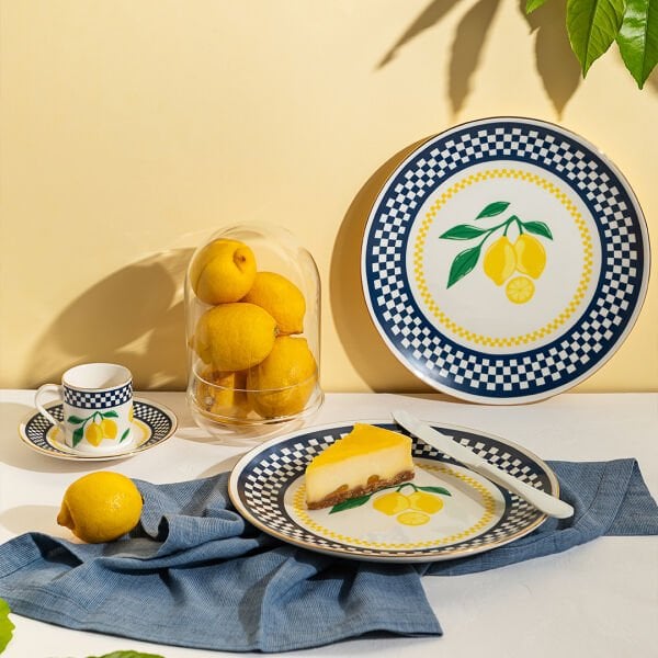 Porser Blue Zest Chic 6 Parça Servis Seti