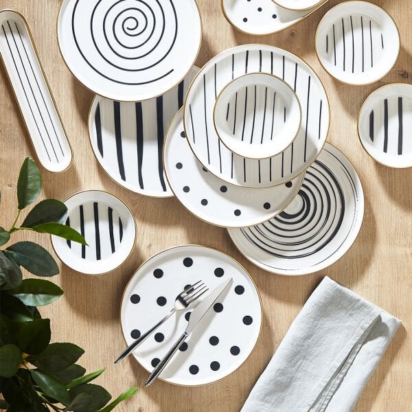 Fecra Dark 25 Parça Kahvaltı Seti