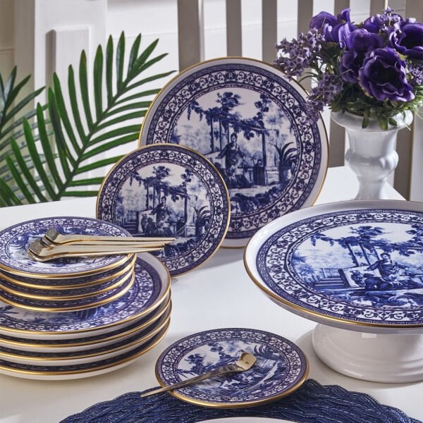 Fecra Markiz 19 Parça Sunum ve Servis Seti