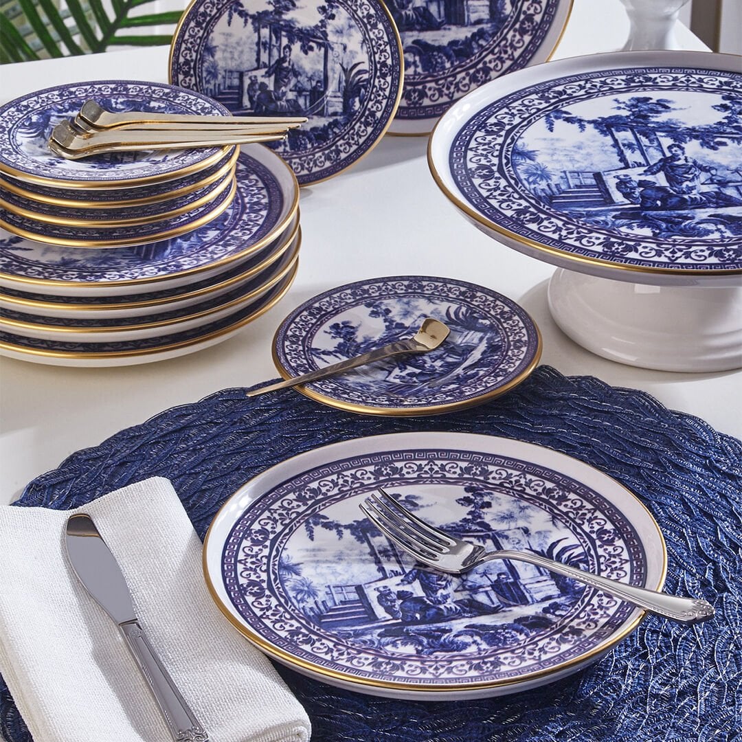 Fecra Markiz 19 Parça Sunum ve Servis Seti