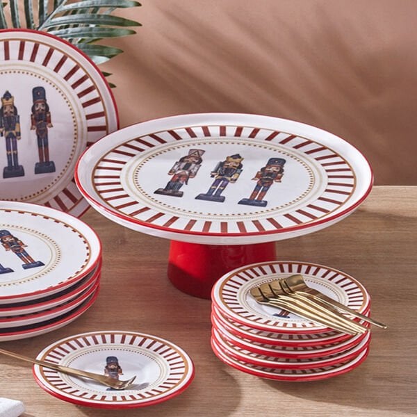 Fecra Kurşun Asker  19 Parça Sunum ve Servis Seti