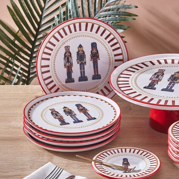 Fecra Kurşun Asker  19 Parça Sunum ve Servis Seti